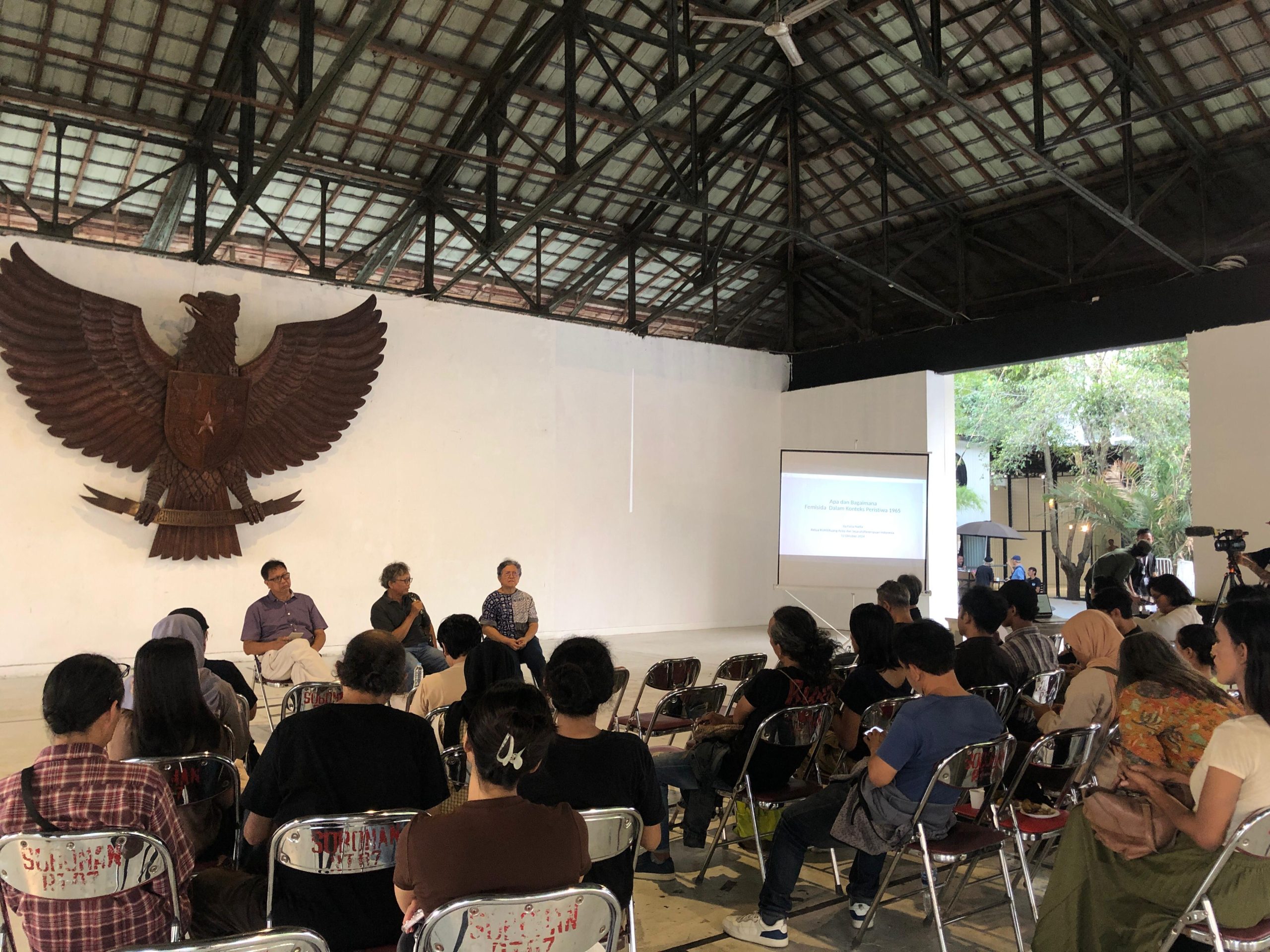 Seri Diskusi Pameran Seni dan Aktivisme Dolorosa Sinaga dan Budi Santoso